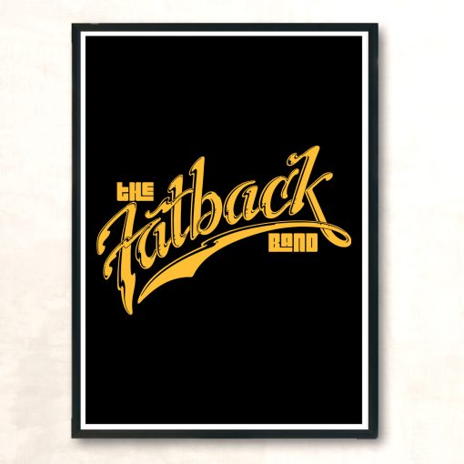 Fatback Band Vintage Vintage Wall Poster