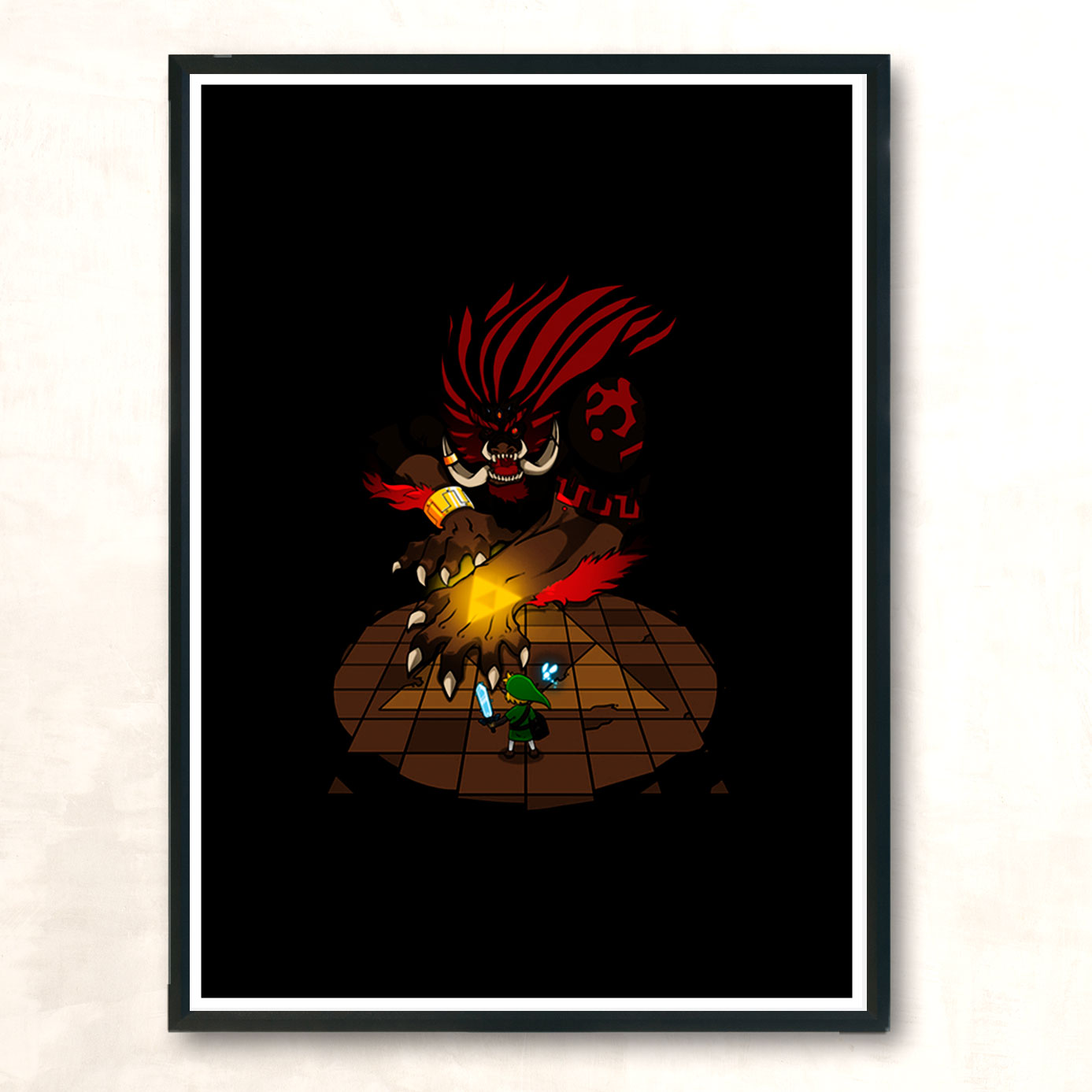 Final Boss Modern Poster Print