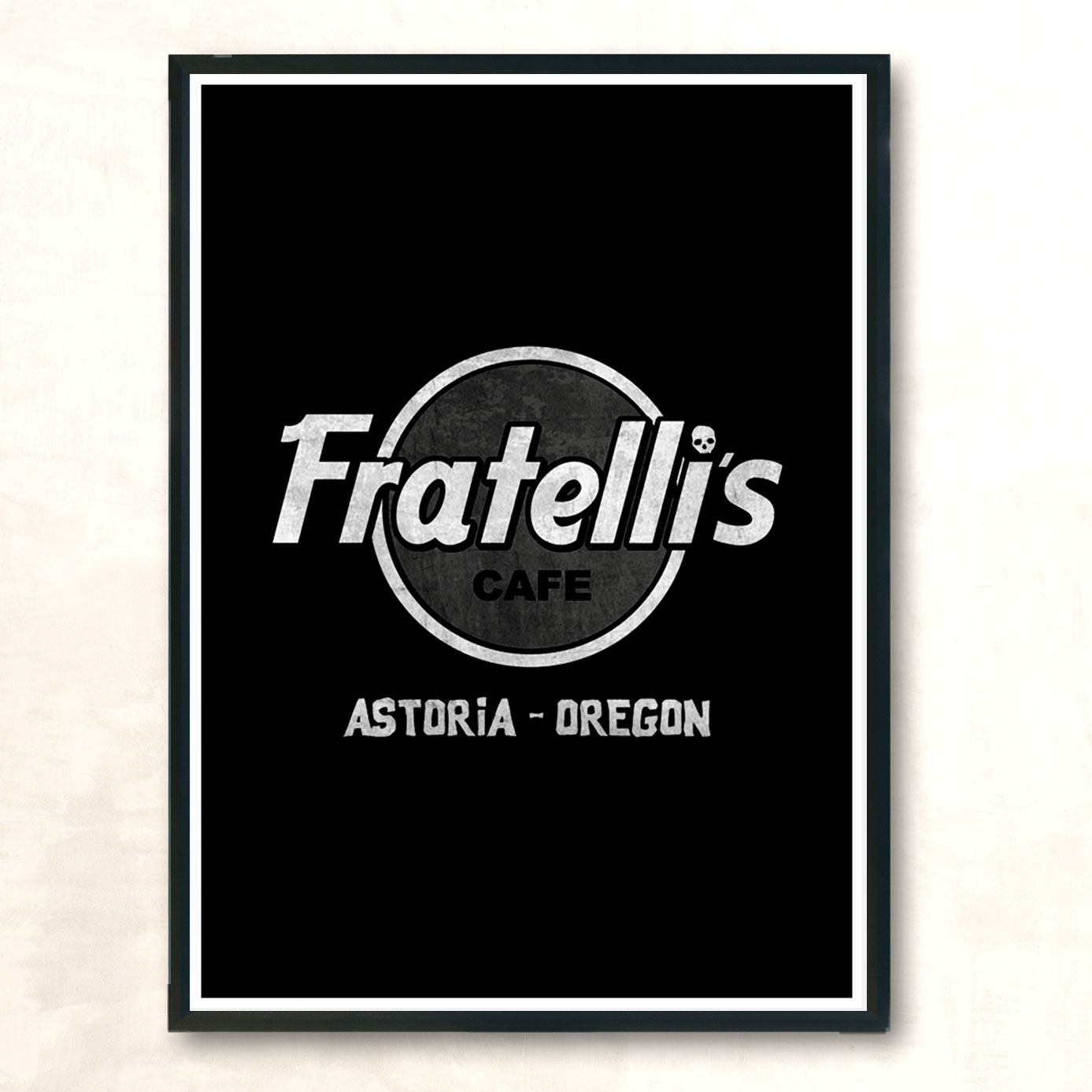 Fratellis Rock Cafe Modern Poster Print