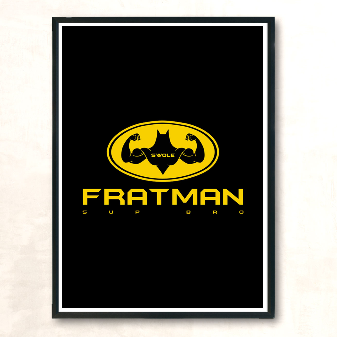 Fratman Modern Poster Print