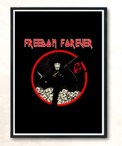 Freedom Forever Modern Poster Print