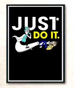 Funny Rick Just Do It Huge Wall Poster