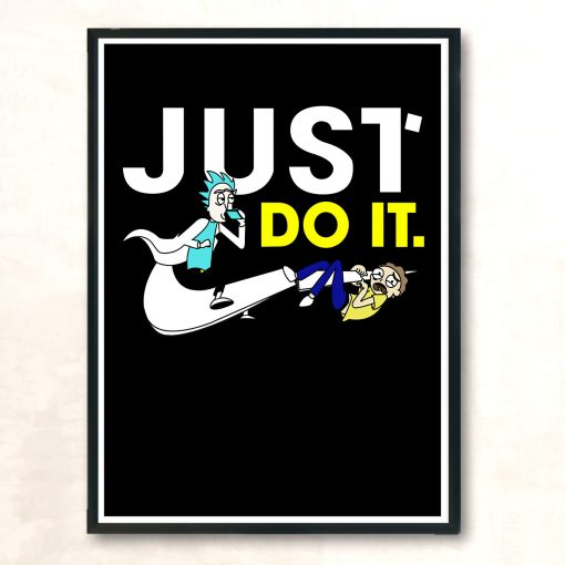 Funny Rick Just Do It Huge Wall Poster