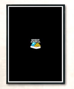 Garfield Spirit Animal Retro Vintage Modern Poster Print