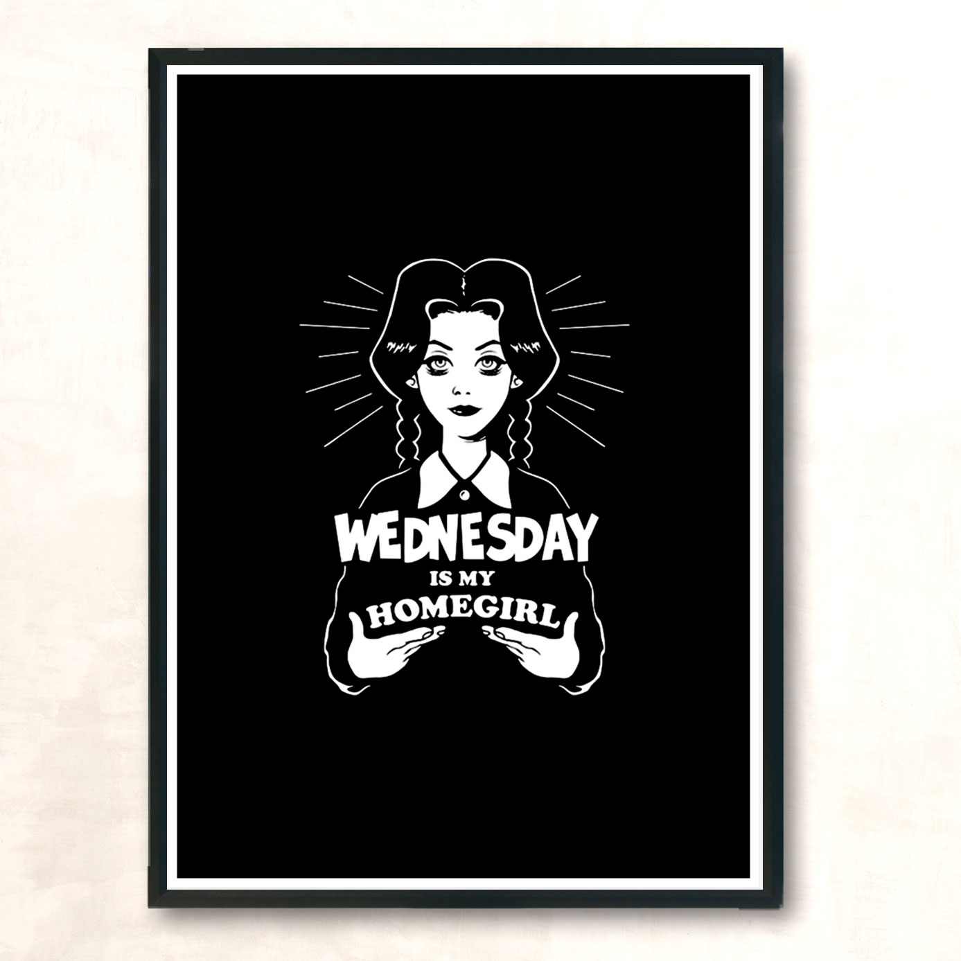 Homegirl Modern Poster Print