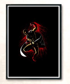 Ink Punch Modern Poster Print