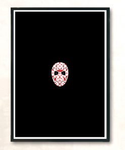 Jason Voorhees Mask Lv Monogram Modern Poster Print