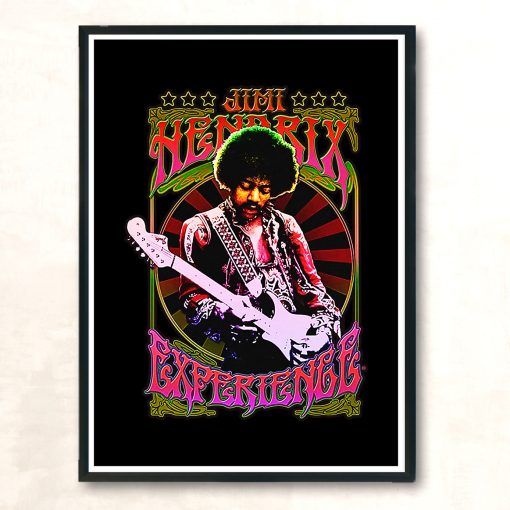 Jimi Hendrix Experience Vintage Wall Poster