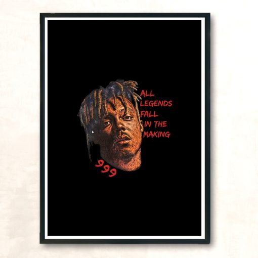 Juice Wrld All Legends Fall In The Making Vintage Wall Poster