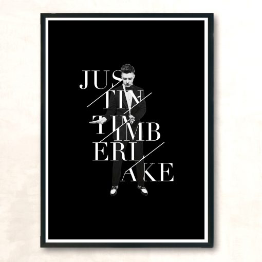 Justin Timberlake Tour Vintage Wall Poster