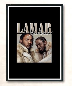 Kendrick Lamar 90s Vintage Black Rapper Vintage Wall Poster