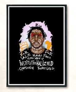 Legendary Kendrick Lamar Grafitty Art Vintage Wall Poster