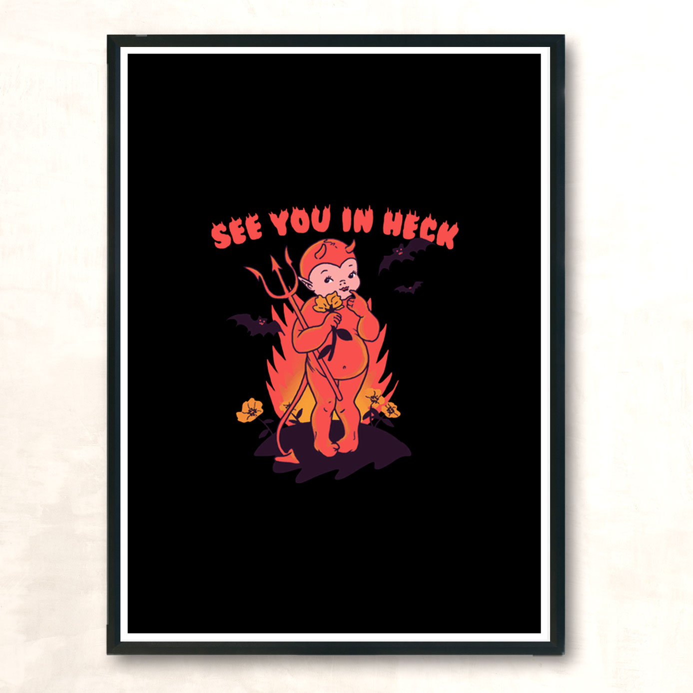 Lil Lucy Modern Poster Print