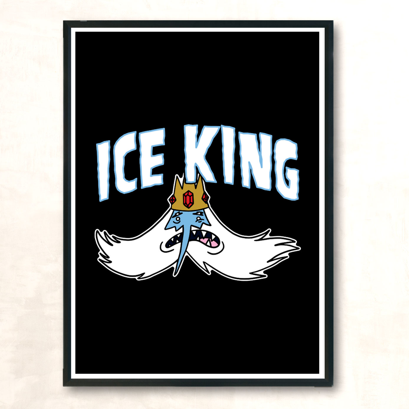 Listen To Ice King Modern Poster Print