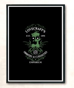 Lovecrafts Emporium Modern Poster Print