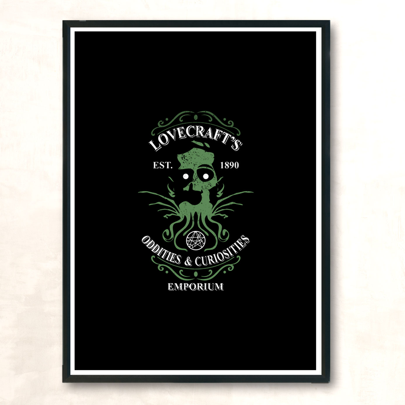 Lovecrafts Emporium Modern Poster Print