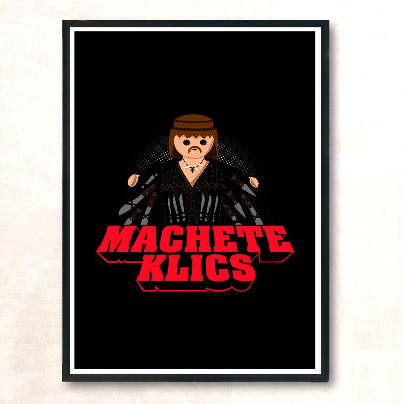 Machete Kliks Modern Poster Print