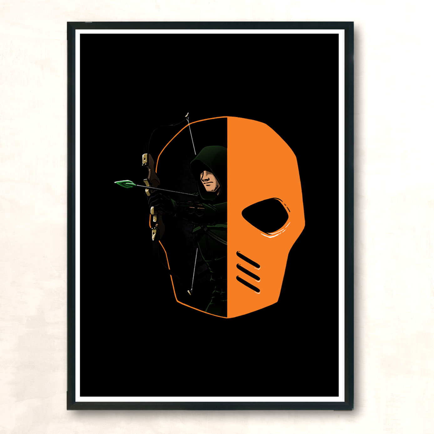 Masked Modern Poster Print