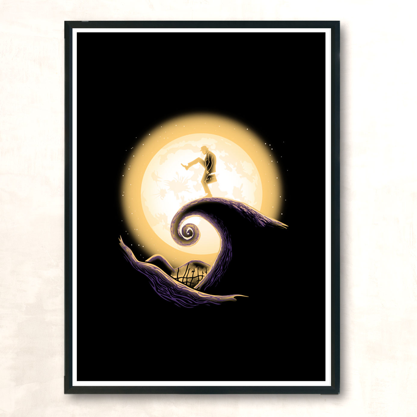 Ministry Of Silly Nightmares Modern Poster Print