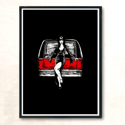 Mistress Of The Dark Modern Poster Print
