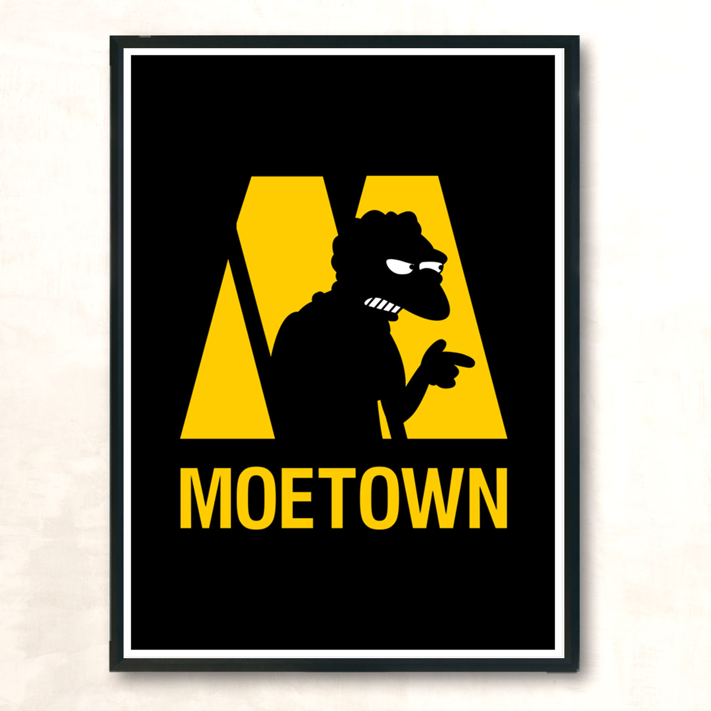 Moetown Modern Poster Print