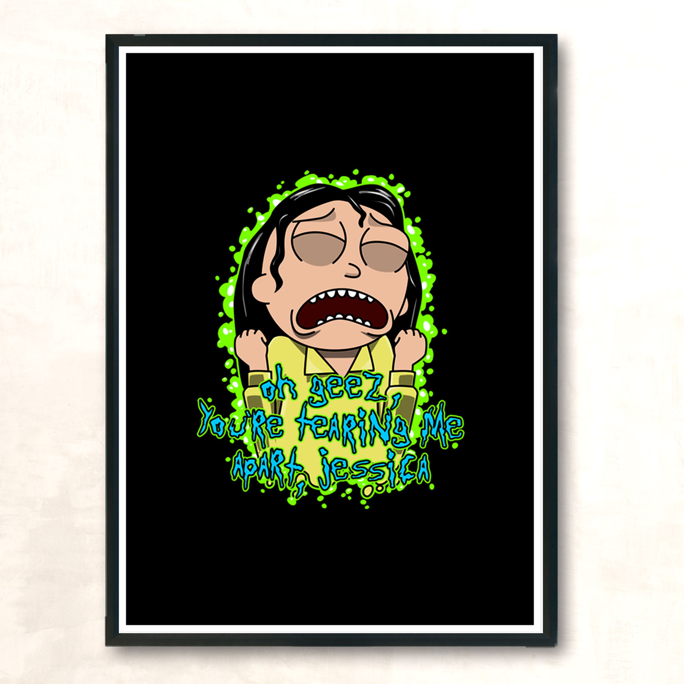 Morty Wiseau Modern Poster Print
