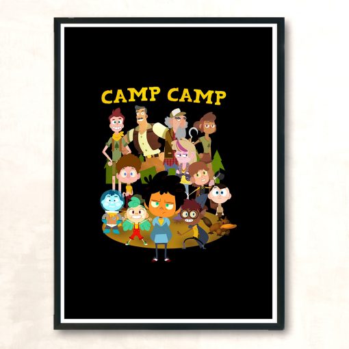 Movie Camp Camp Group Vintage Wall Poster