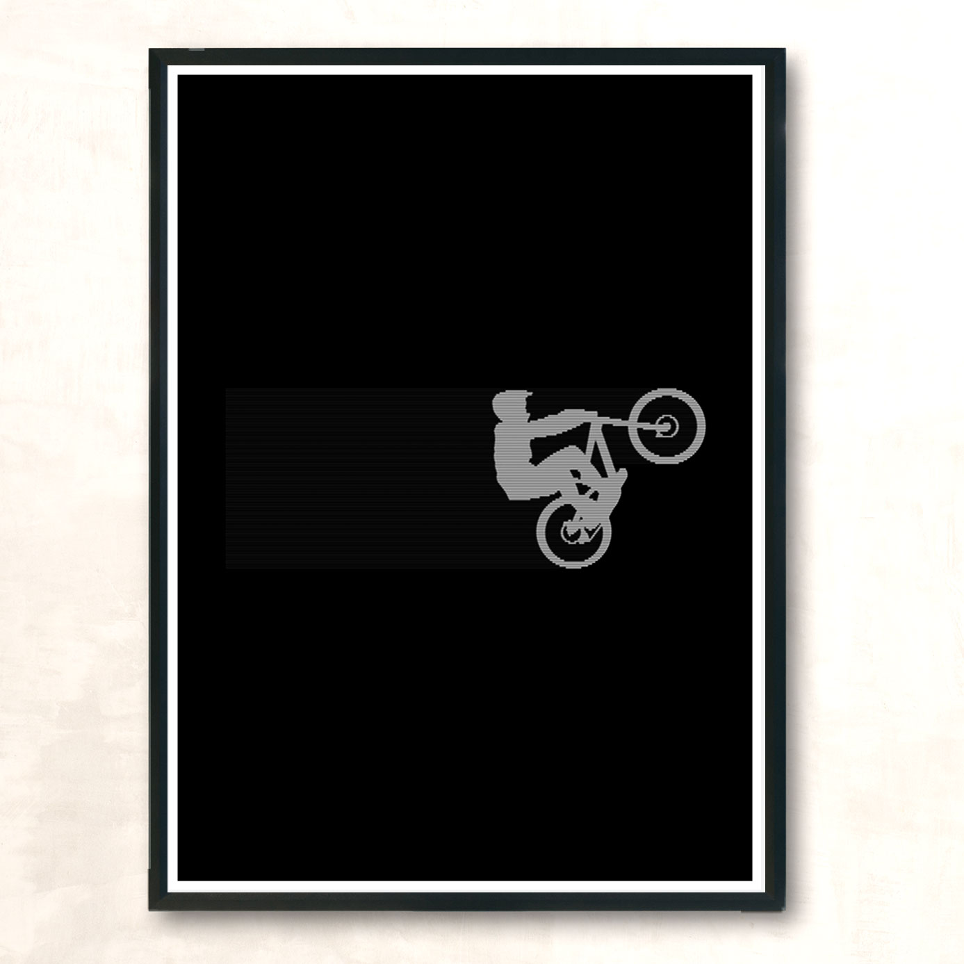 Mtb Lines V1 Modern Poster Print