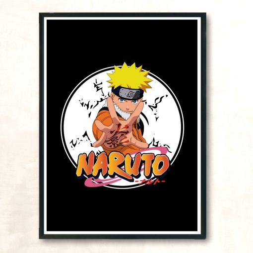 My Ninja Way Naruto Modern Poster Print