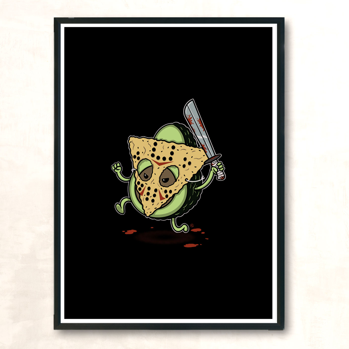 Nachos Killer Modern Poster Print