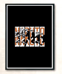 Naruto Over The Years Modern Poster Print