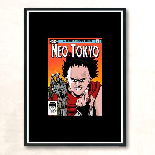 Neo Tokyo Modern Poster Print