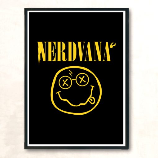 Nerdvana Modern Poster Print