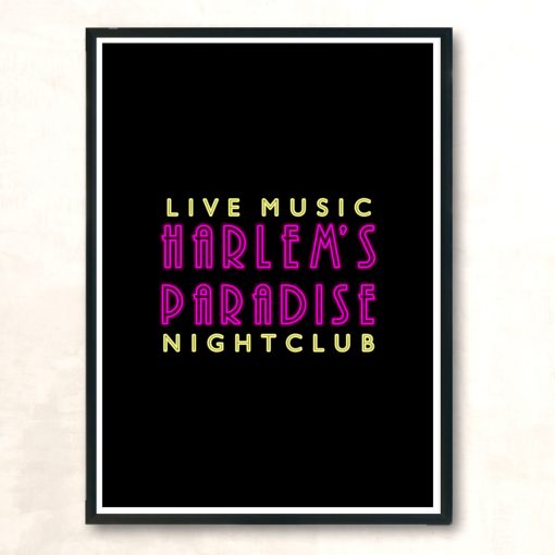 Nightclub Modern Poster Print