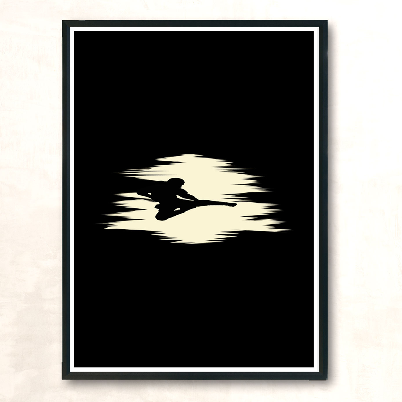 Ninja G Modern Poster Print