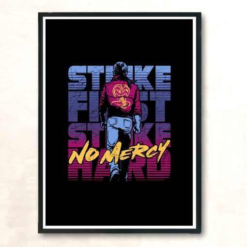 No Mercy Modern Poster Print