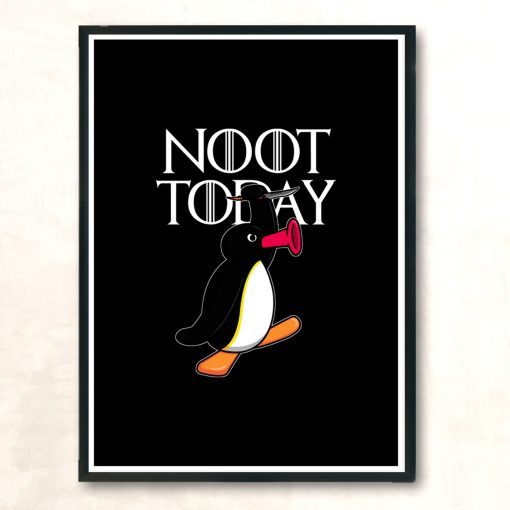 Noot Today Modern Poster Print
