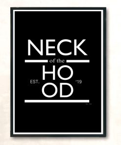 Noth White Modern Poster Print