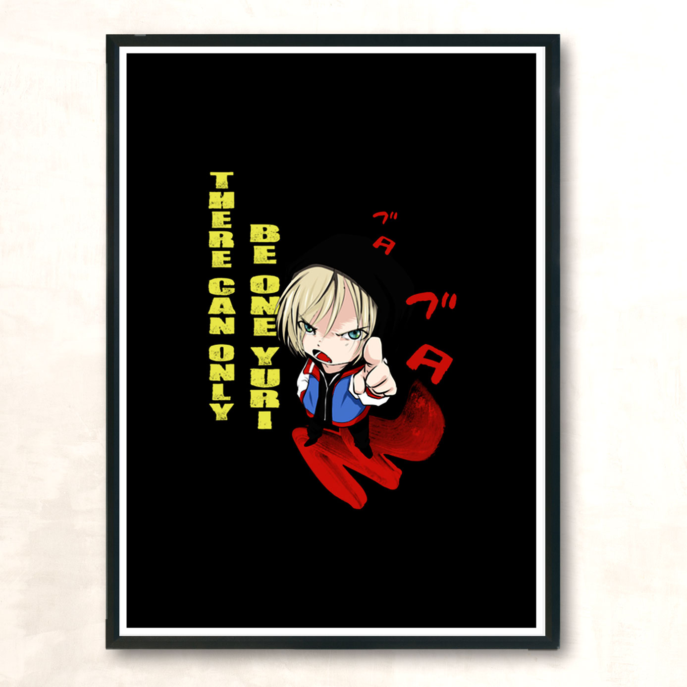 One Yuri Modern Poster Print