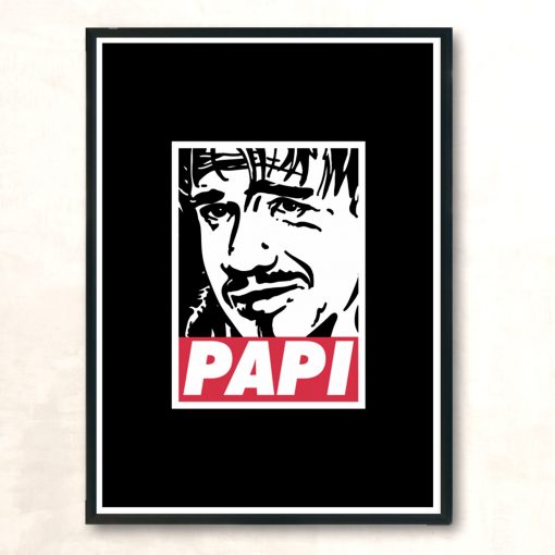 Papi Modern Poster Print