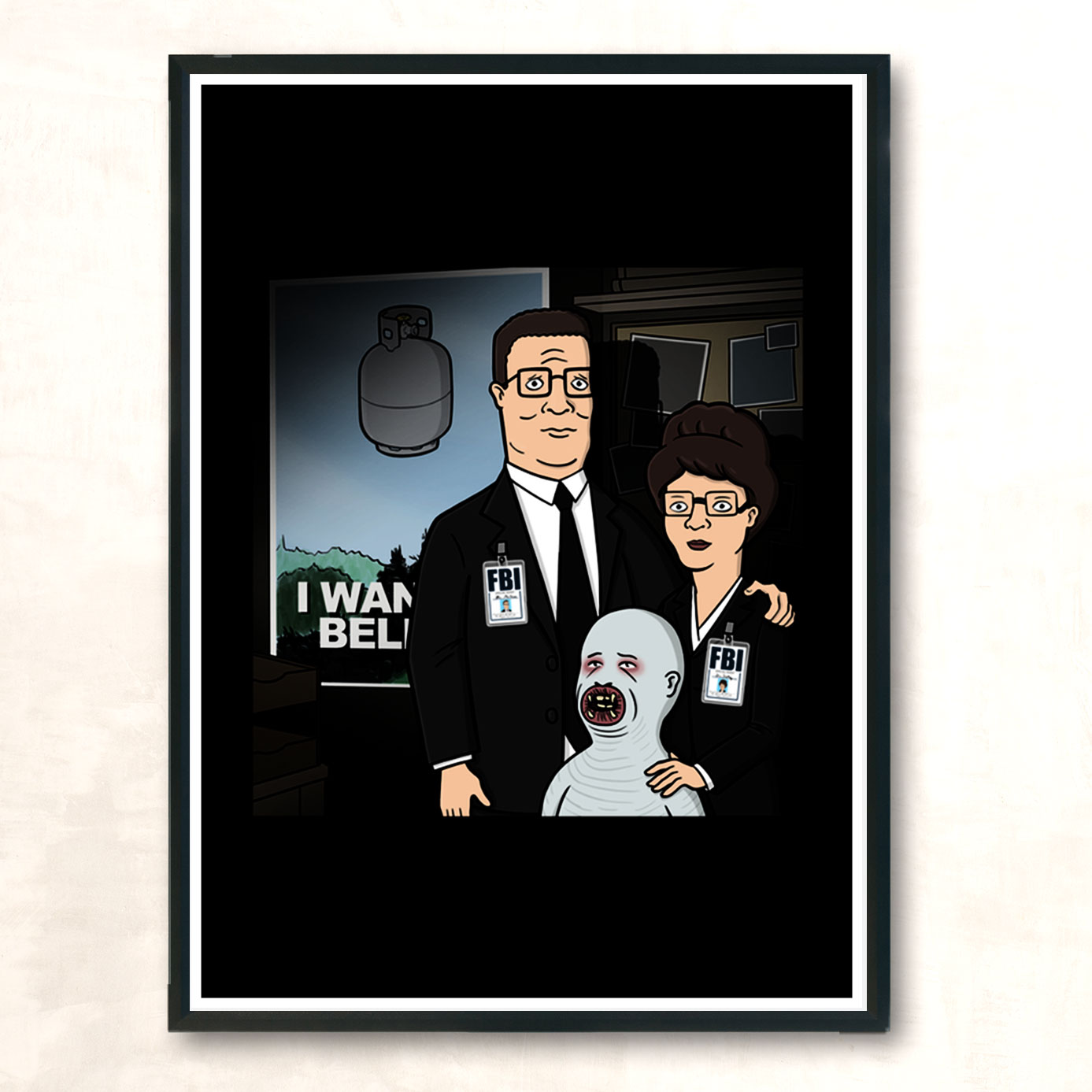 Paranormal And Paranormal Accessories Modern Poster Print