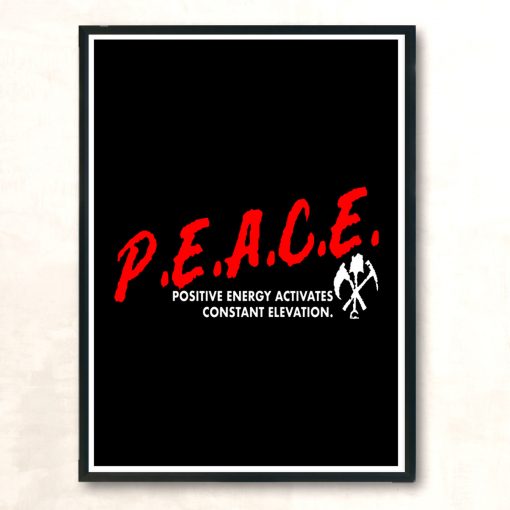 Peace Modern Poster Print