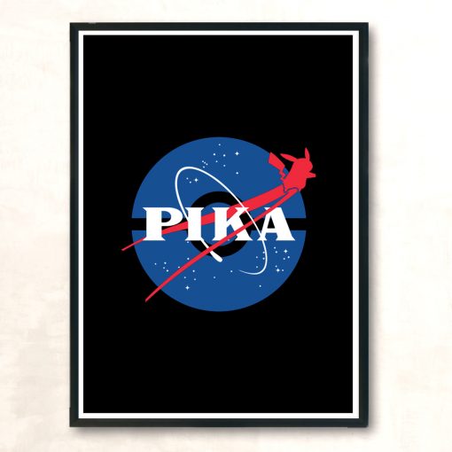 Pika Monster Agency Modern Poster Print