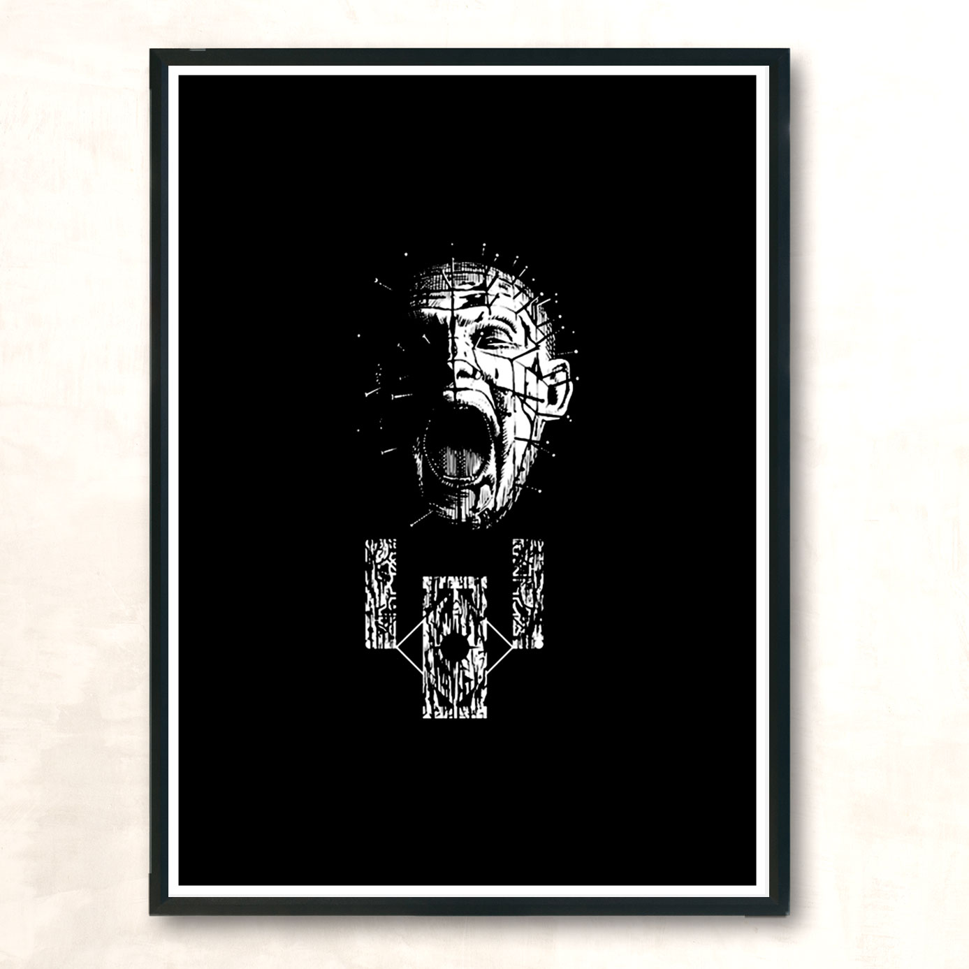 Pinhead Modern Poster Print