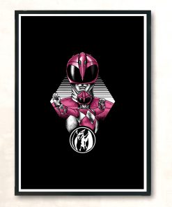 Pink Ranger Modern Poster Print