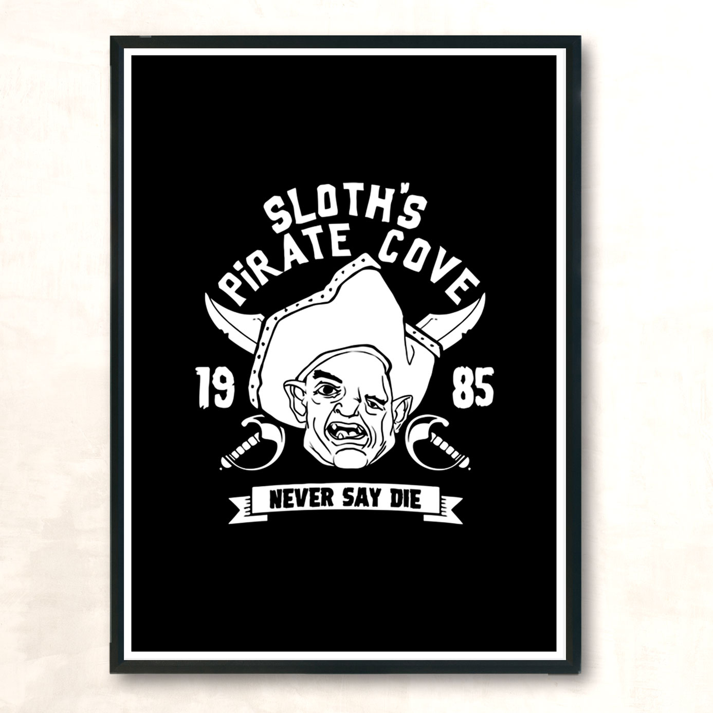 Pirate Cove Modern Poster Print