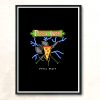 Pizza Quest Modern Poster Print