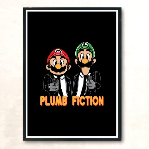 Plumb Fiction Modern Poster Print
