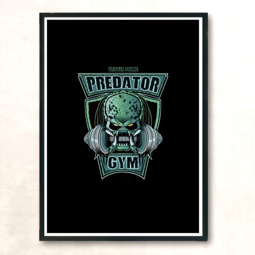 Predator Gym Modern Poster Print