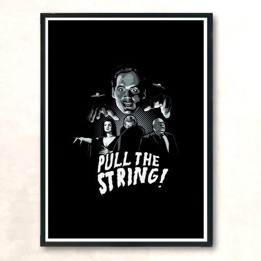 Pull The String Modern Poster Print